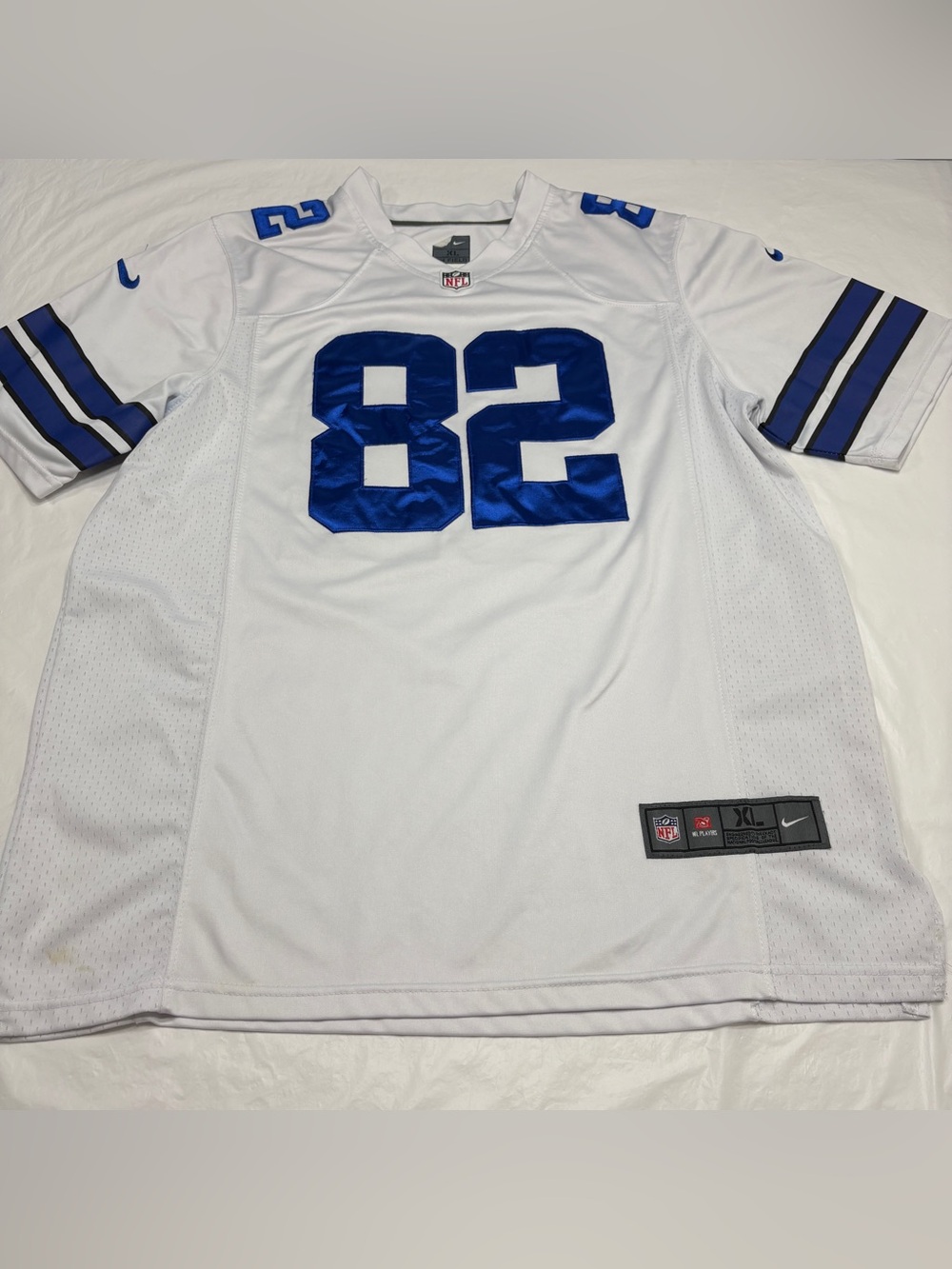 NFL Dallas Cowboys #82 Jason Witten Nike White Jersey Men’s XL Stained